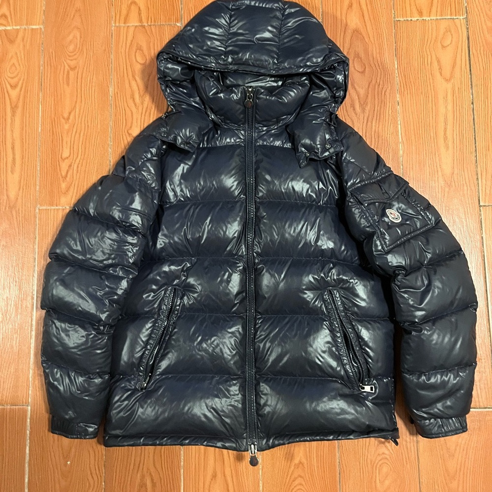 Navy Blue Moncler Jacket size 4